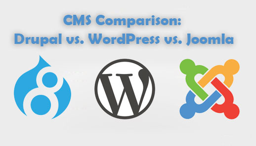 CMS Comparison: Drupal vs. WordPress vs. Joomla