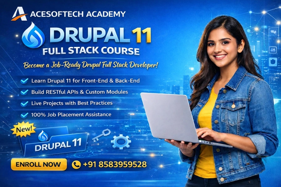 Drupal 11 Course Banner