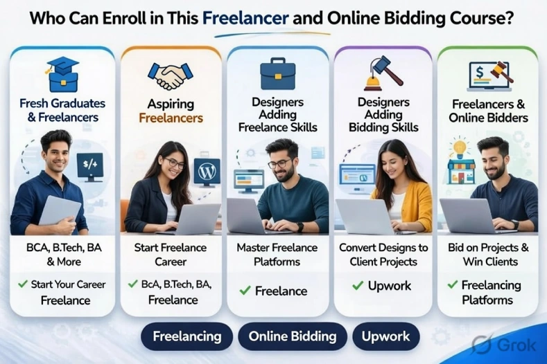 Freelancer and Online Bidding Course  Kolhapur