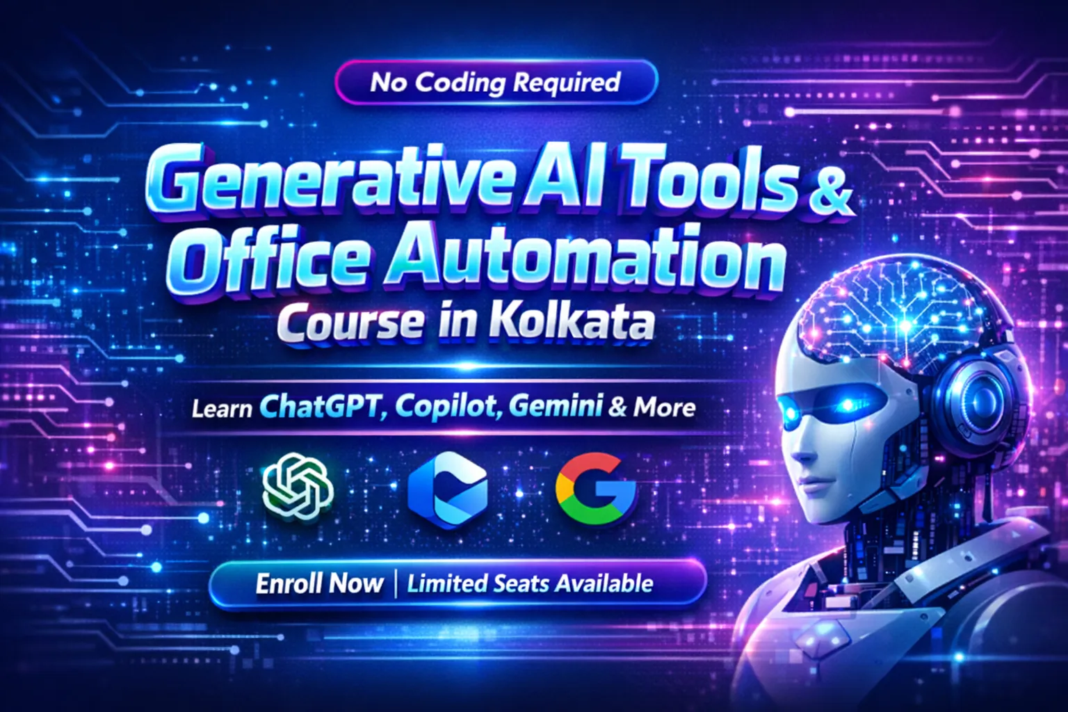 Generative AI Tools & Office Automation Course