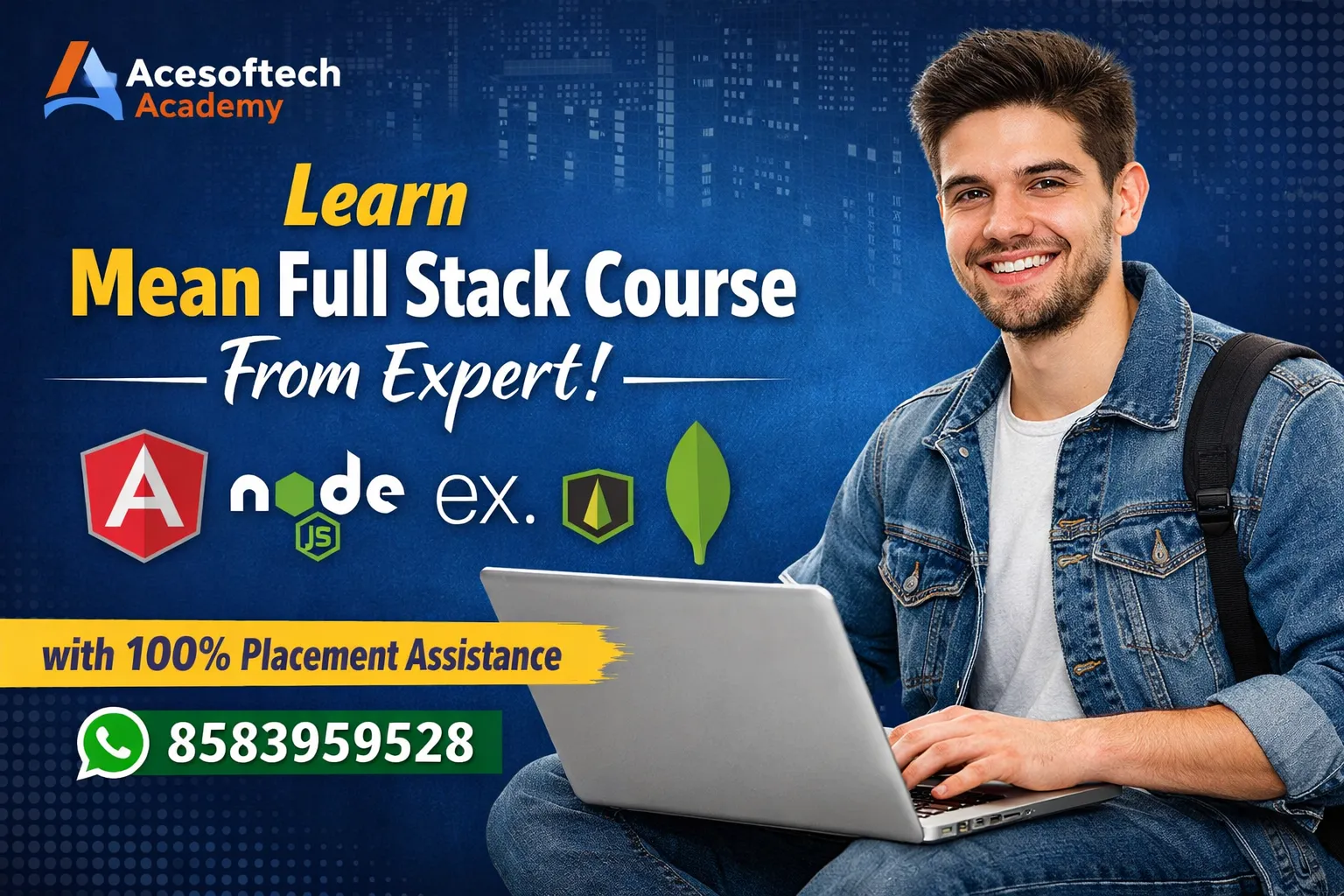 Mean Full Stack Development Course Banner