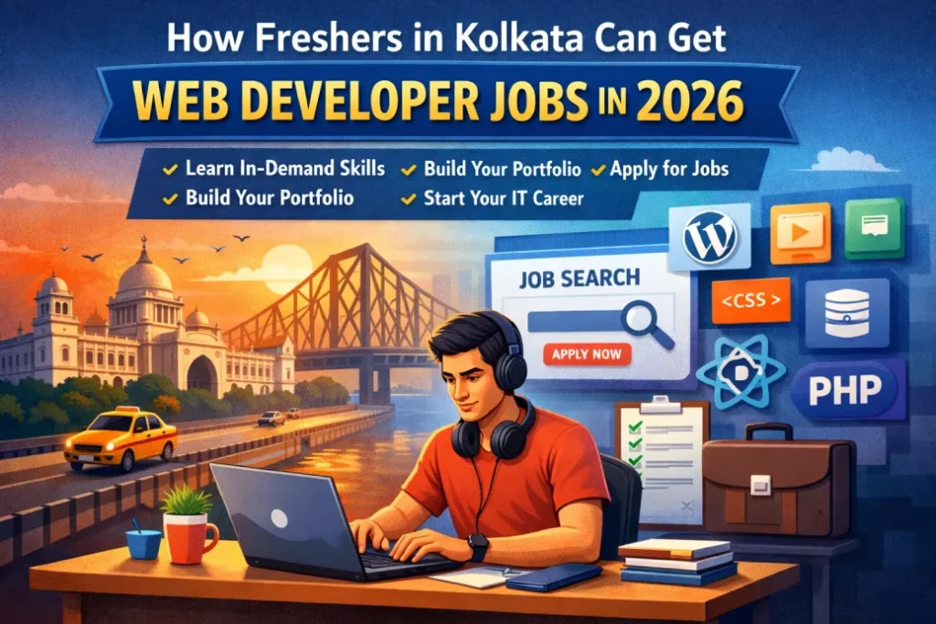 How Freshers in Kolkata Can Get Web Developer Jobs in 2026