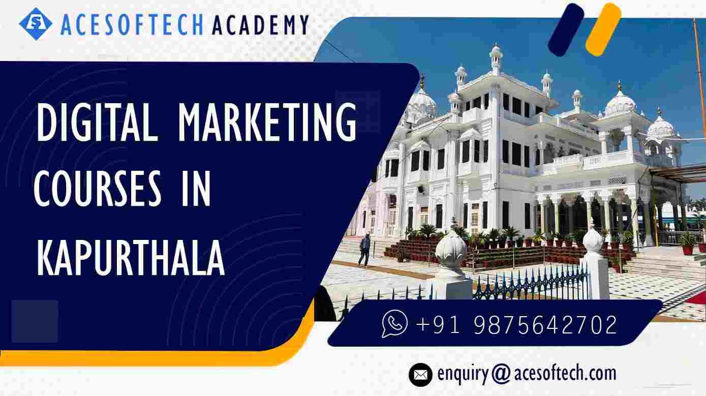 Digital Marketing Training course institute in Kapurthala