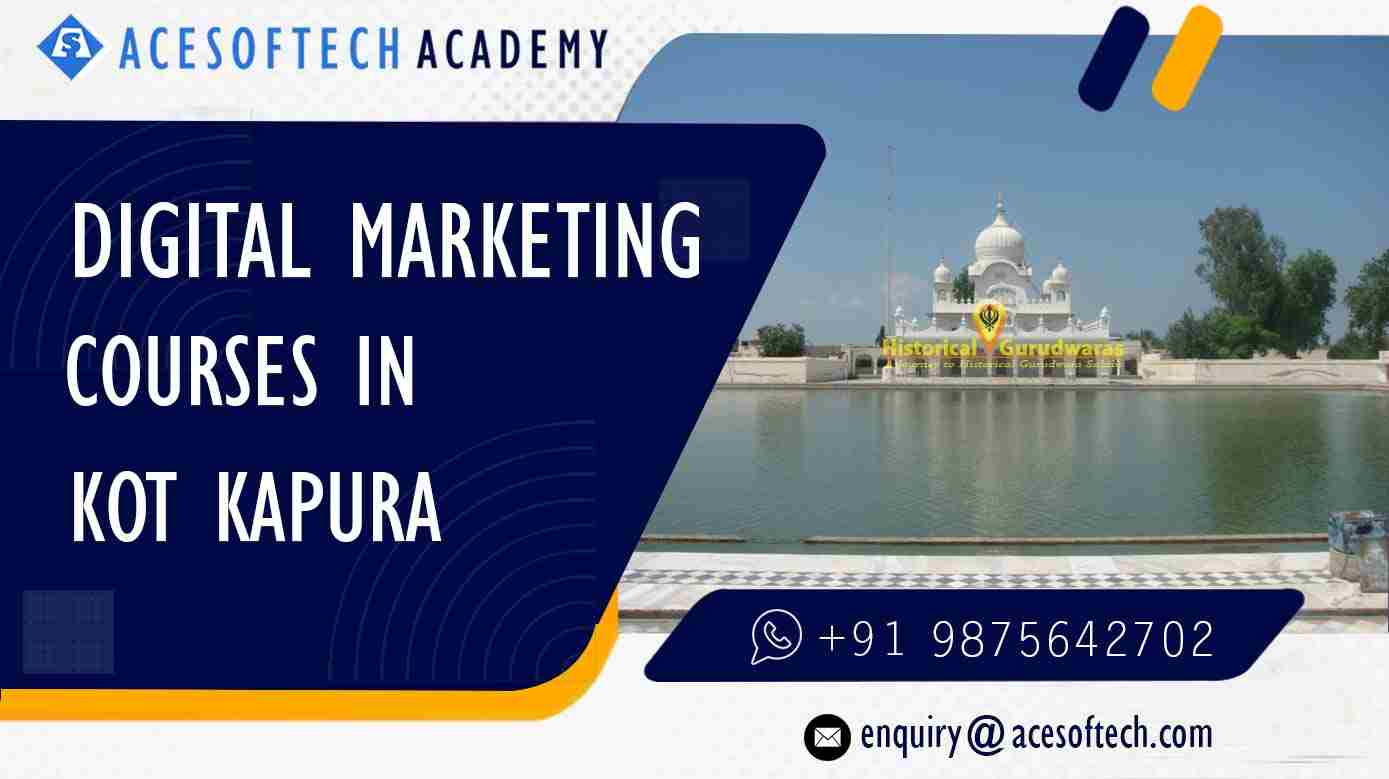 Digital Marketing Training course institute in Kot Kapura