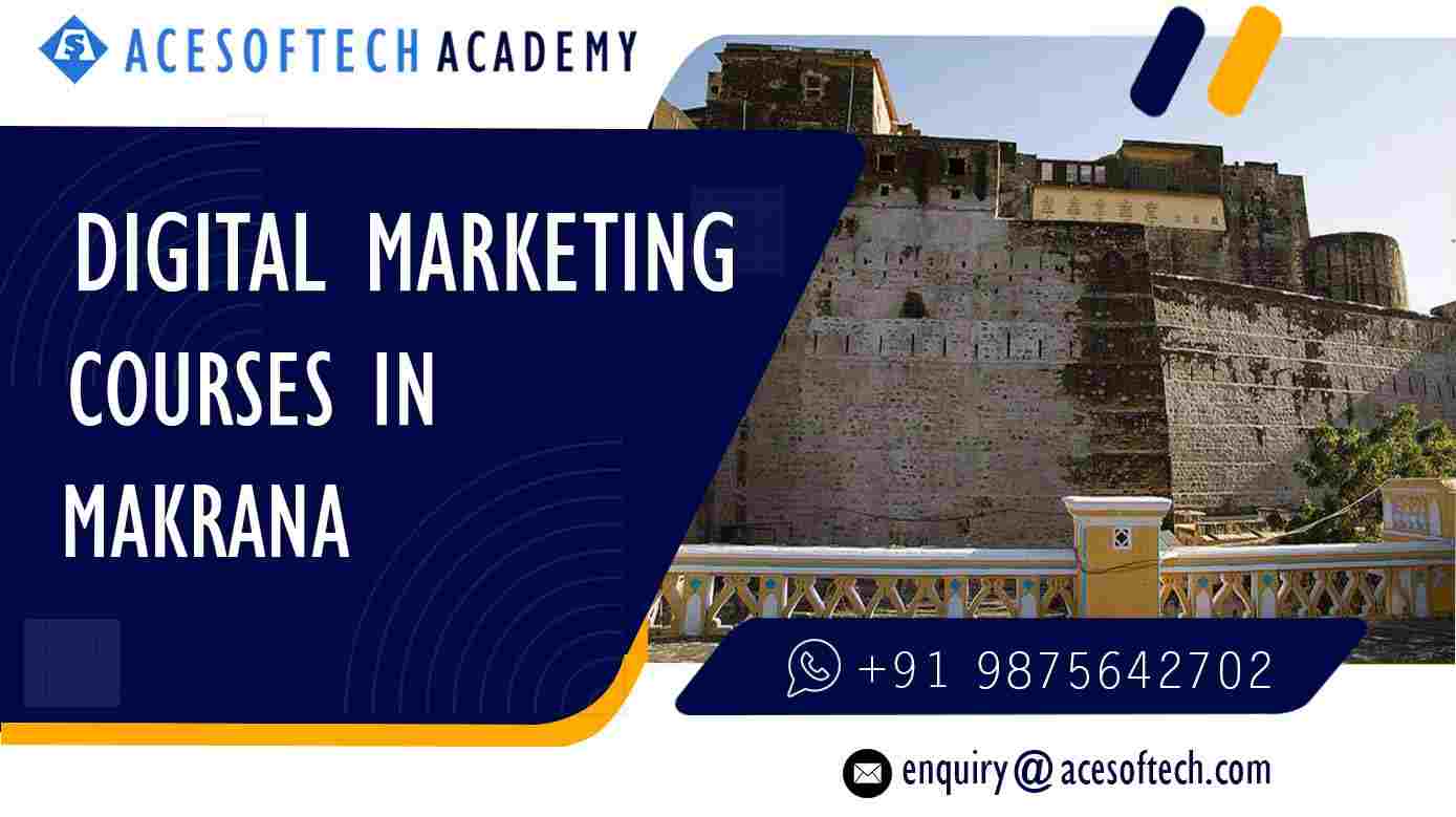 Digital Marketing Training course institute in Makrana