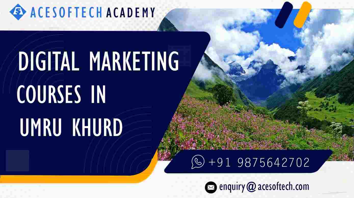 Digital Marketing Training course institute in Umru Khurd
