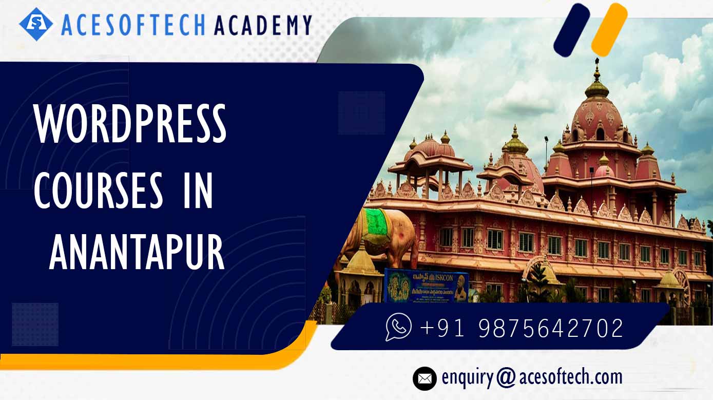 WordPress Course Training Institue in Anantapur