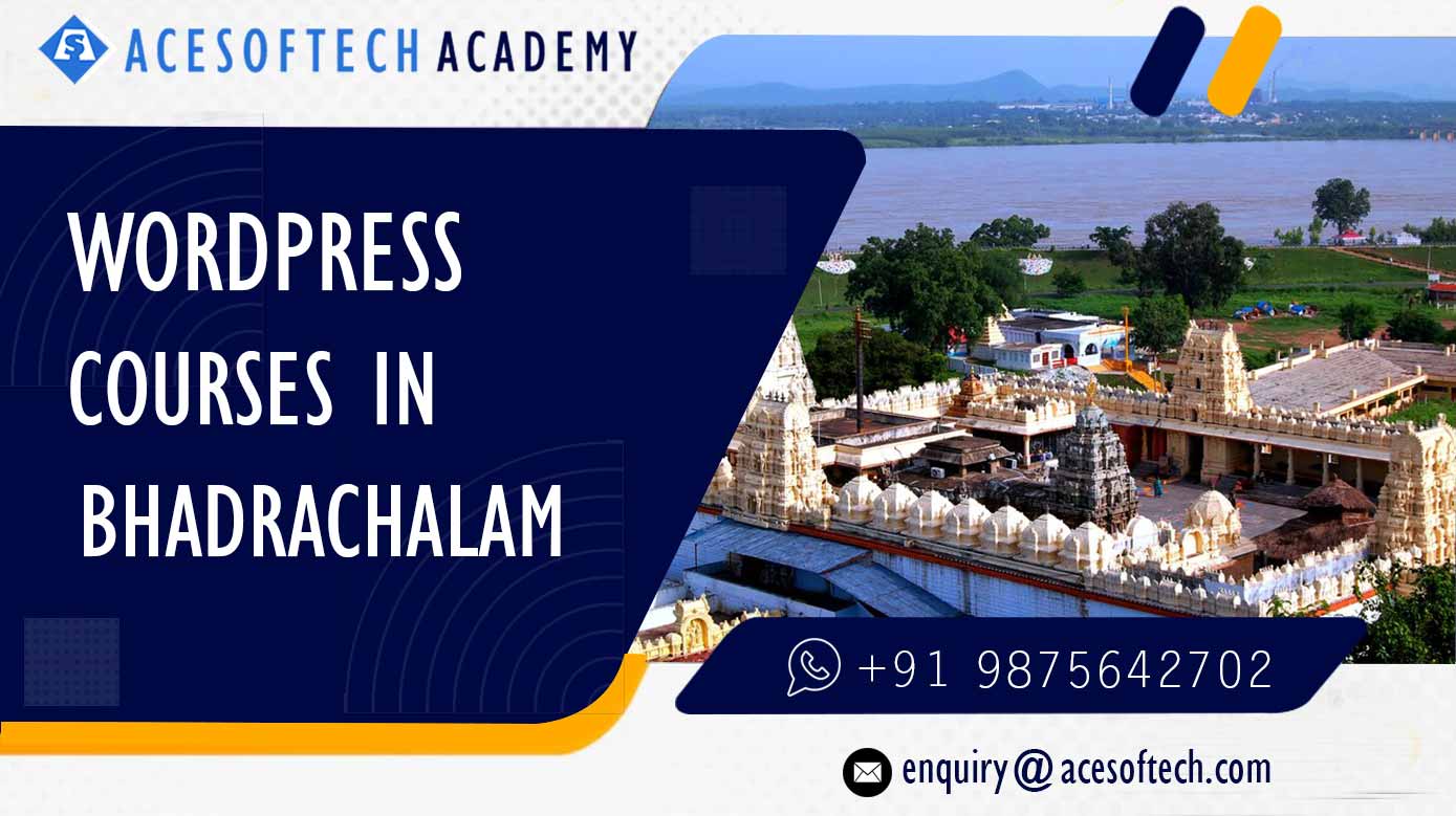 WordPress Course Training Institue in Bhadrachalam