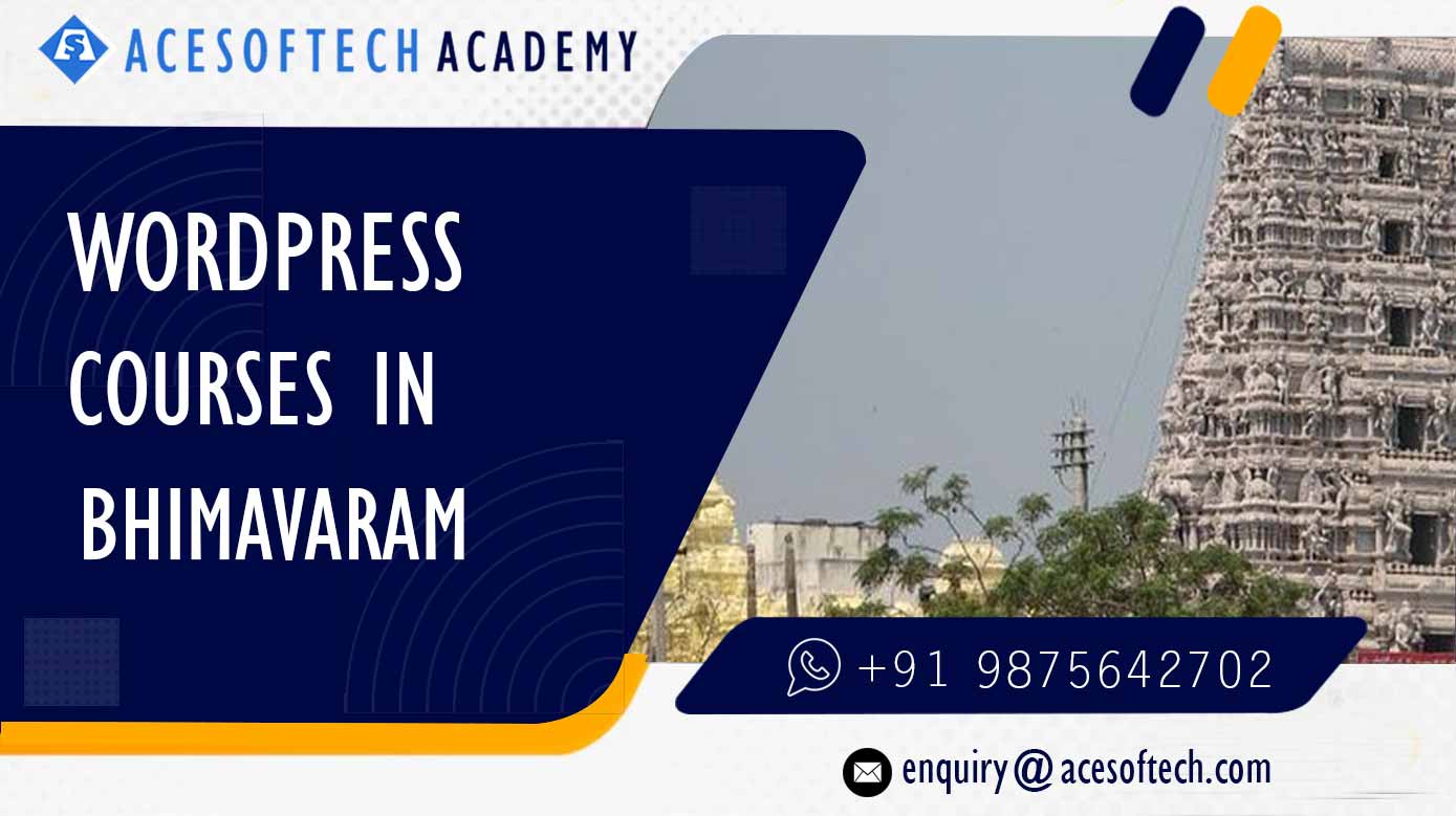 WordPress Course Training Institue in Bhimavaram