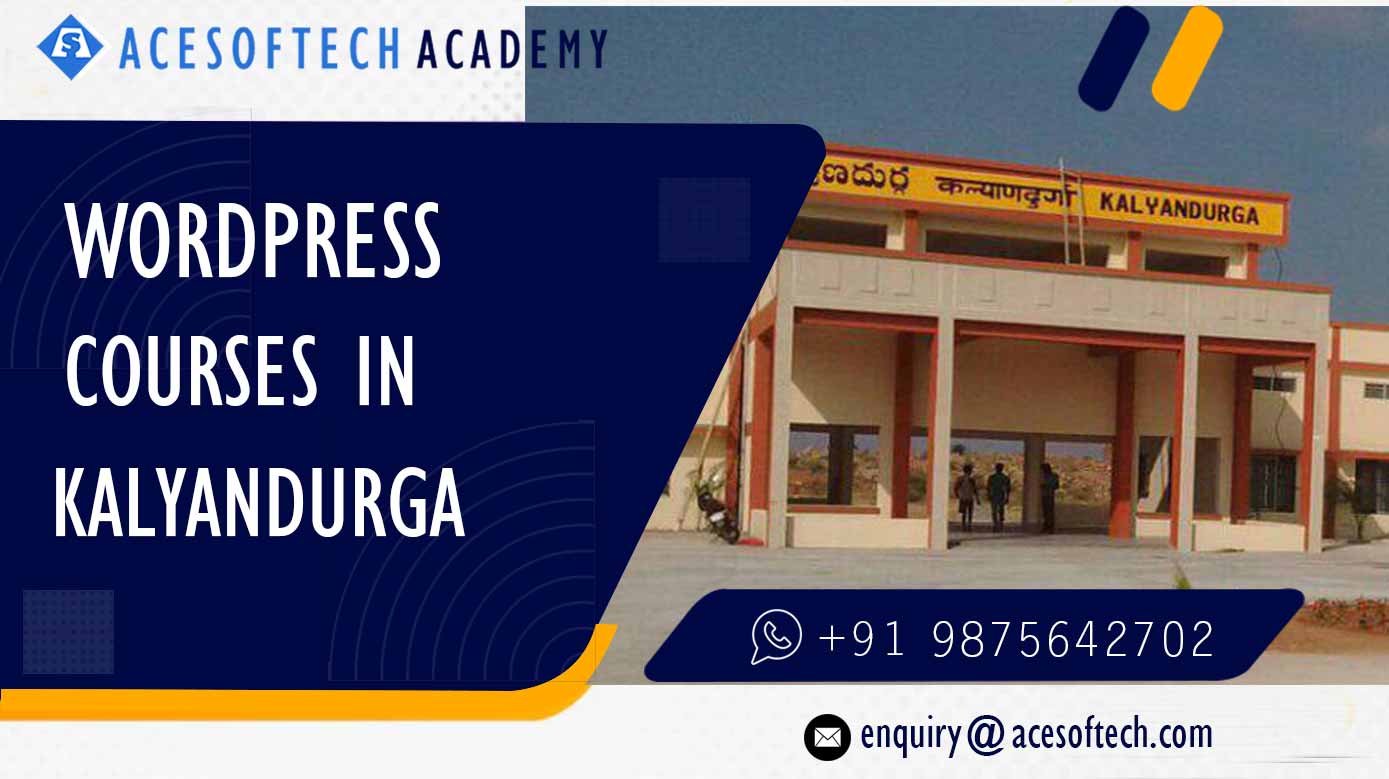 WordPress Course Training Institue in Kalyandurg