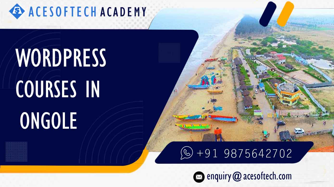 WordPress Course Training Institue in Ongole
