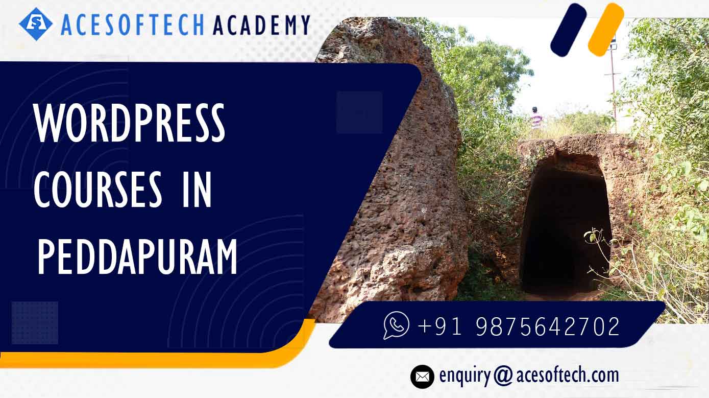 WordPress Course Training Institue in Peddapuram