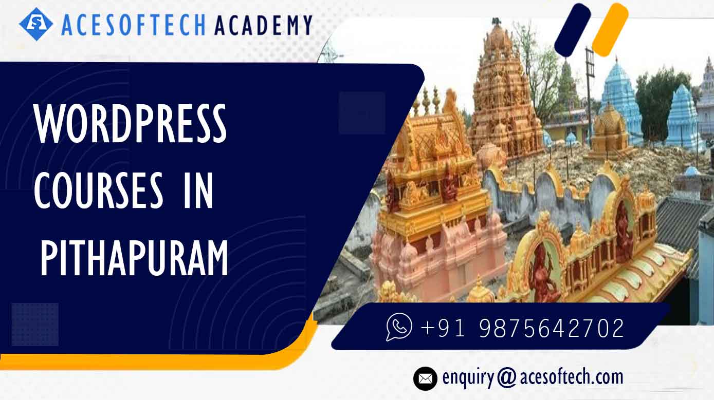 WordPress Course Training Institue in Pithapuram