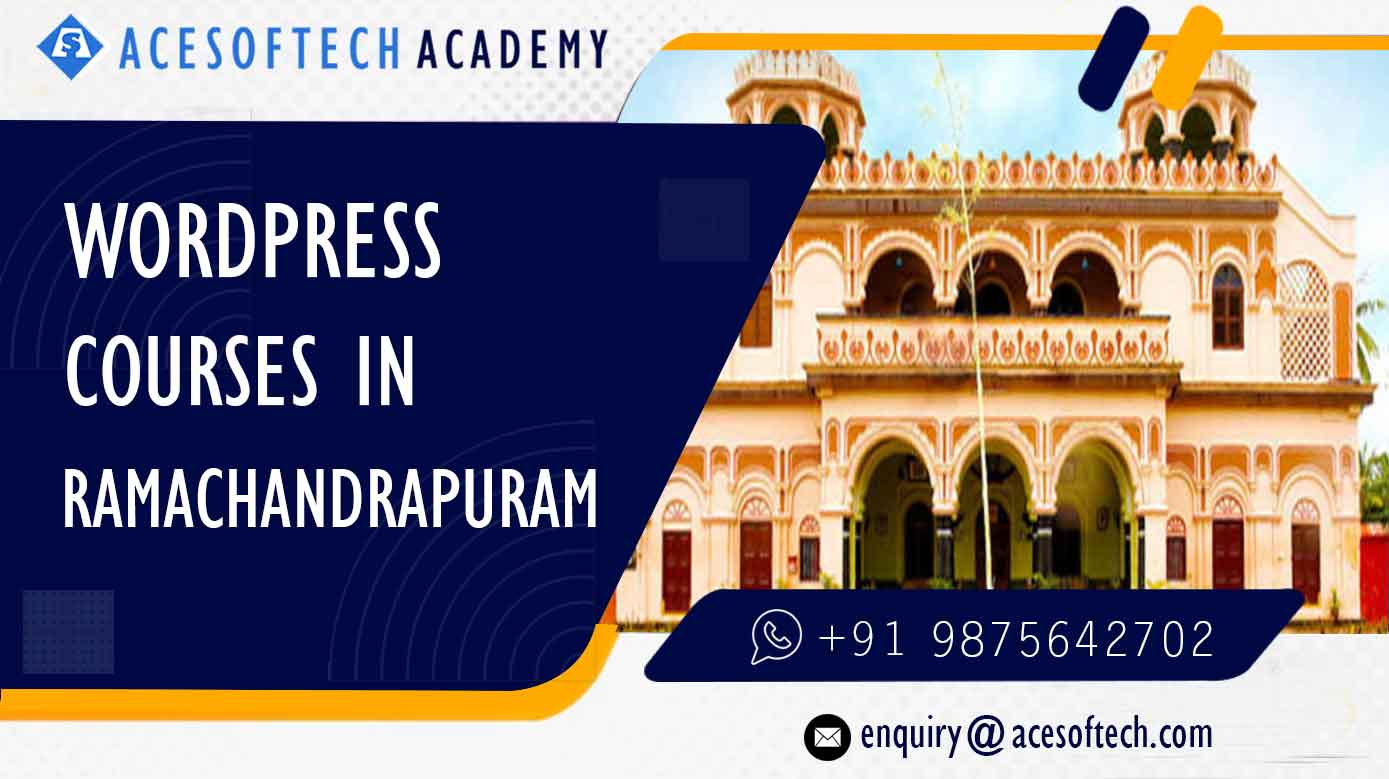 WordPress Course Training Institue in Ramachandrapuram