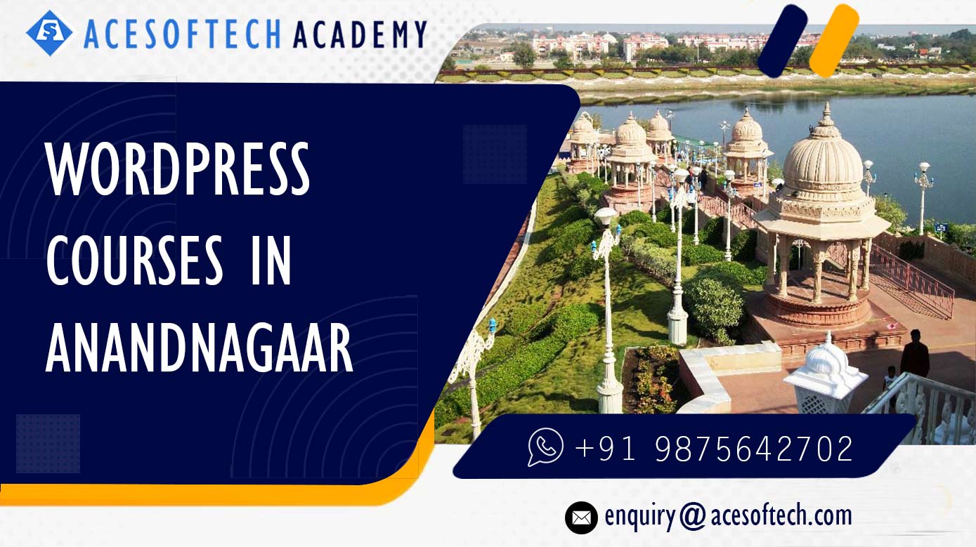 WordPress Course Training Institue in Anandnagaar