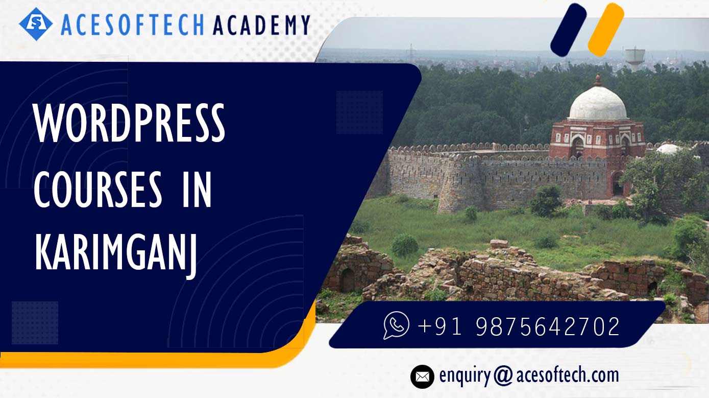 WordPress Course Training Institue in Karimganj