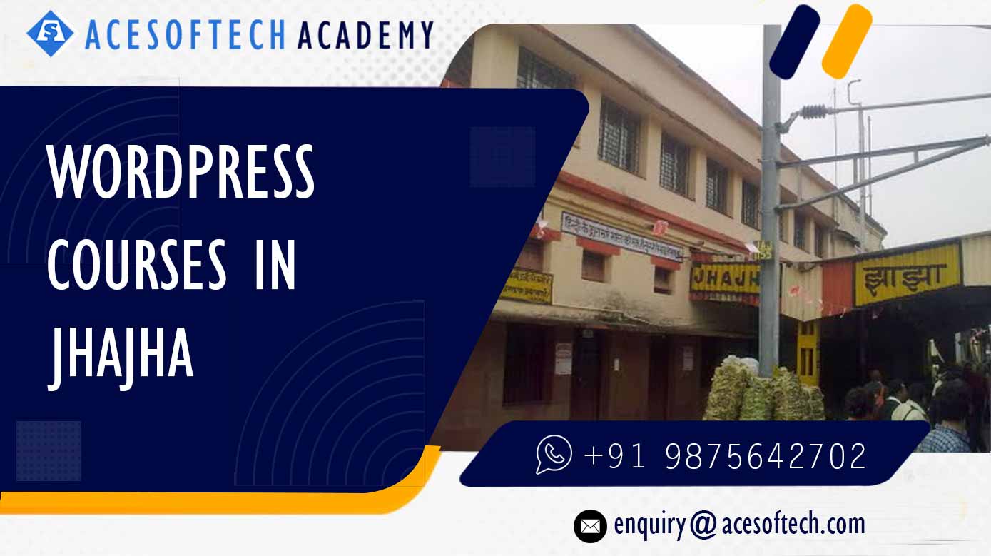 WordPress Course Training Institue in Jhajha