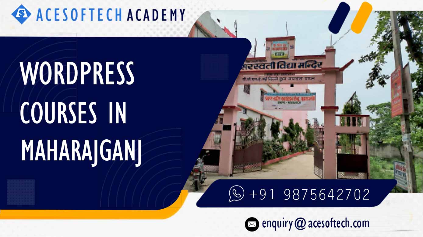 WordPress Course Training Institue in Maharajganj