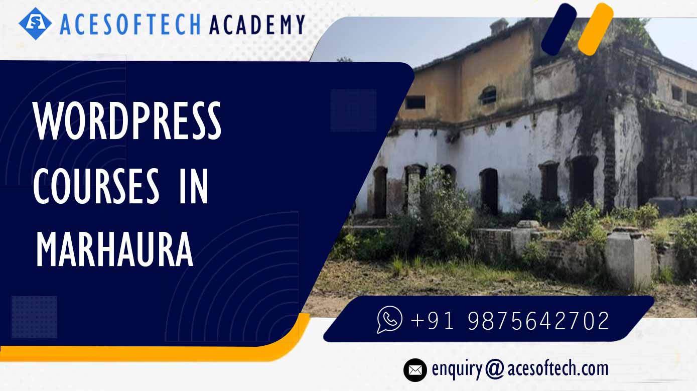 WordPress Course Training Institue in Marhaura