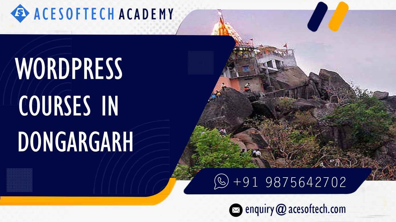 WordPress Course Training Institue in Dongargarh