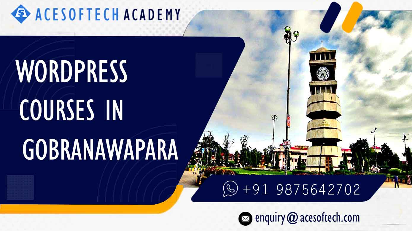 WordPress Course Training Institue in Gobranawapara