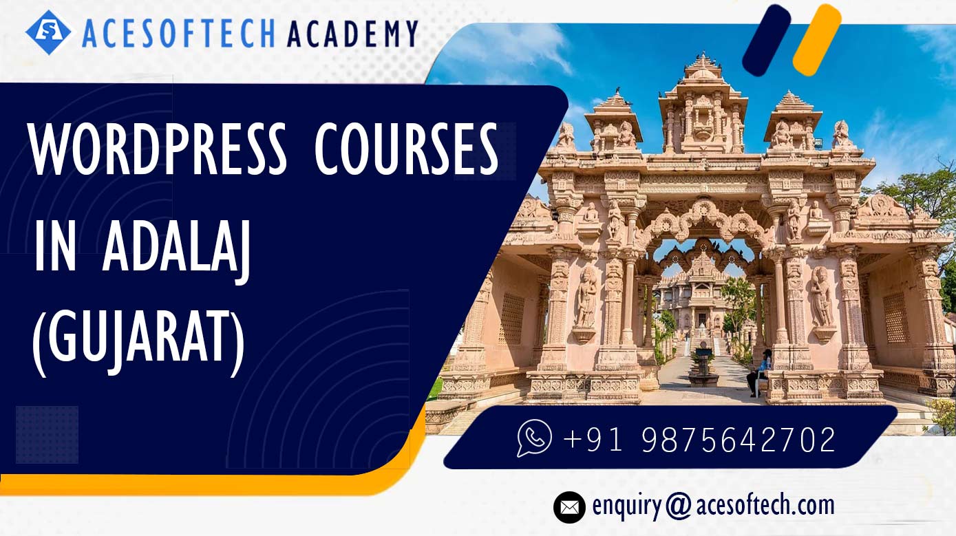 WordPress Course Training Institue in Adalaj