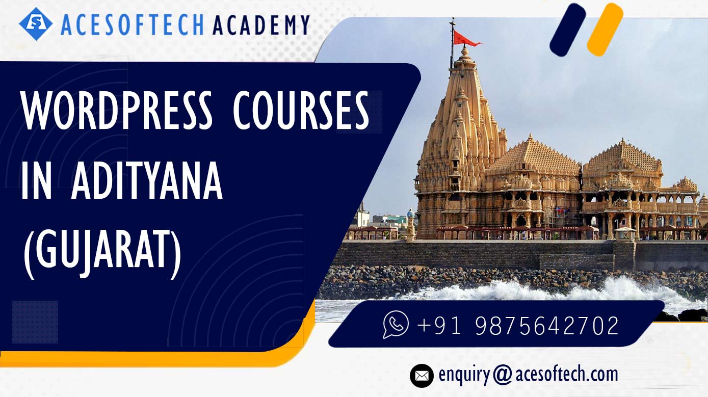 WordPress Course Training Institue in Adityana
