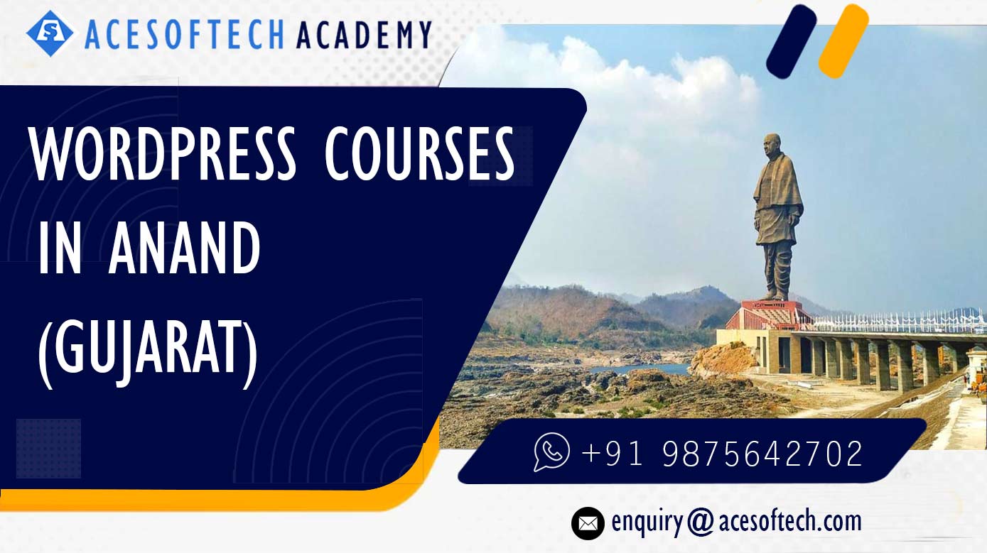 WordPress Course Training Institue in Anand