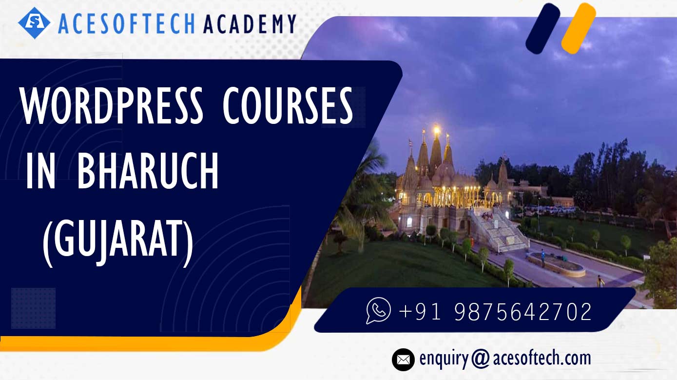 WordPress Course Training Institue in Bharuch