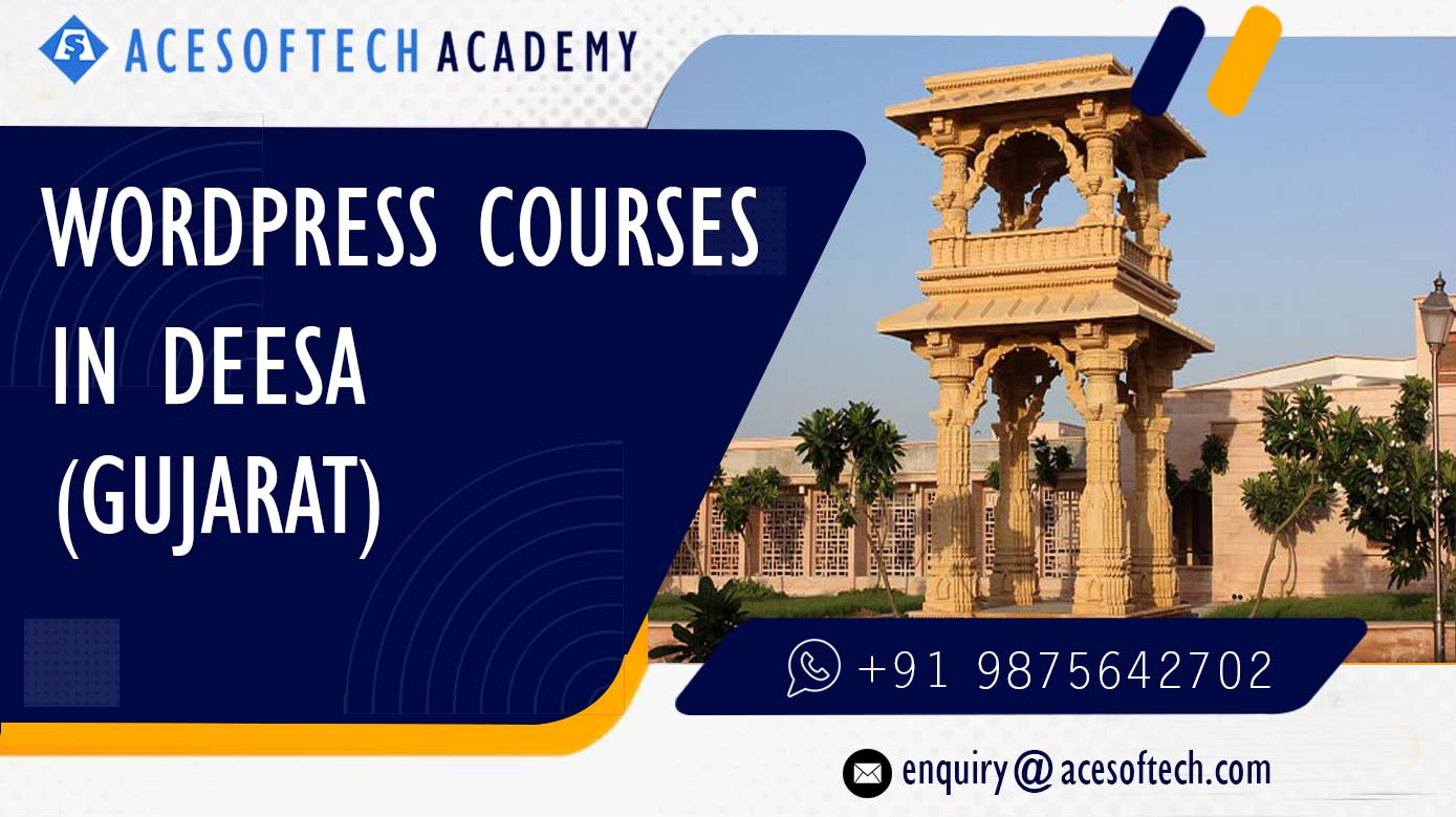 WordPress Course Training Institue in Deesa
