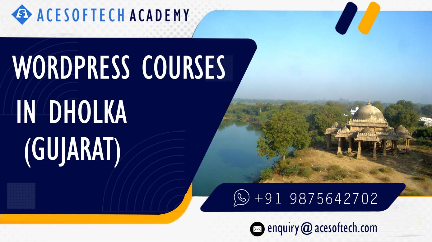 WordPress Course Training Institue in Dholka