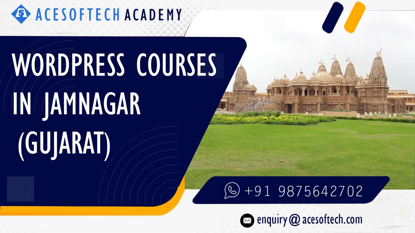 WordPress Course Training Institue in Jamnagar