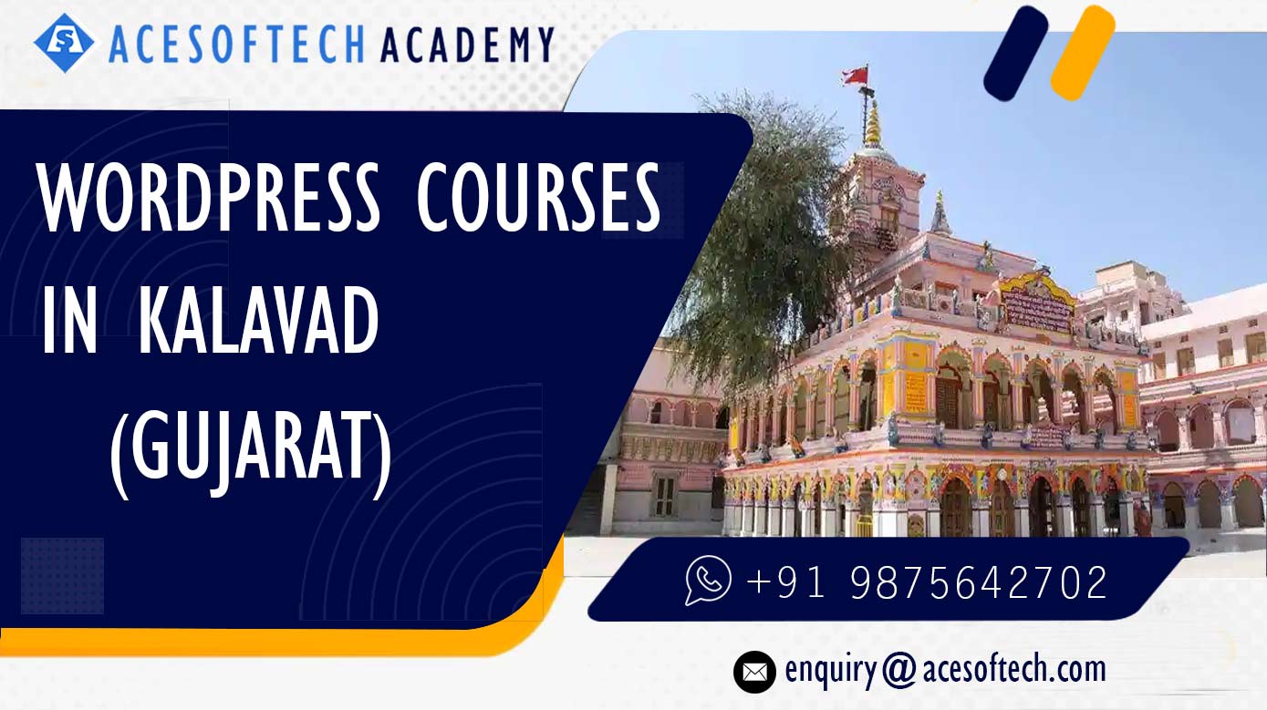 WordPress Course Training Institue in Kalavad