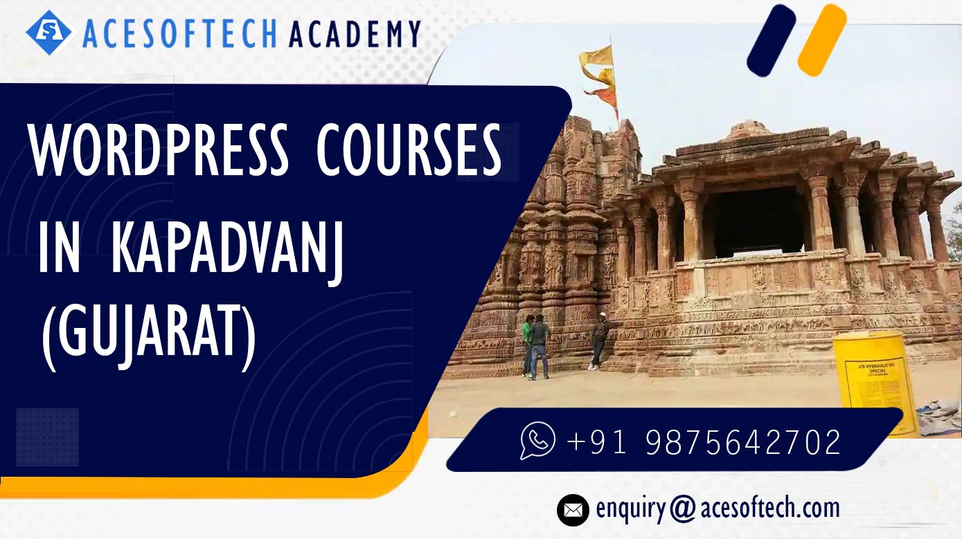 WordPress Course Training Institue in Kapadvanj