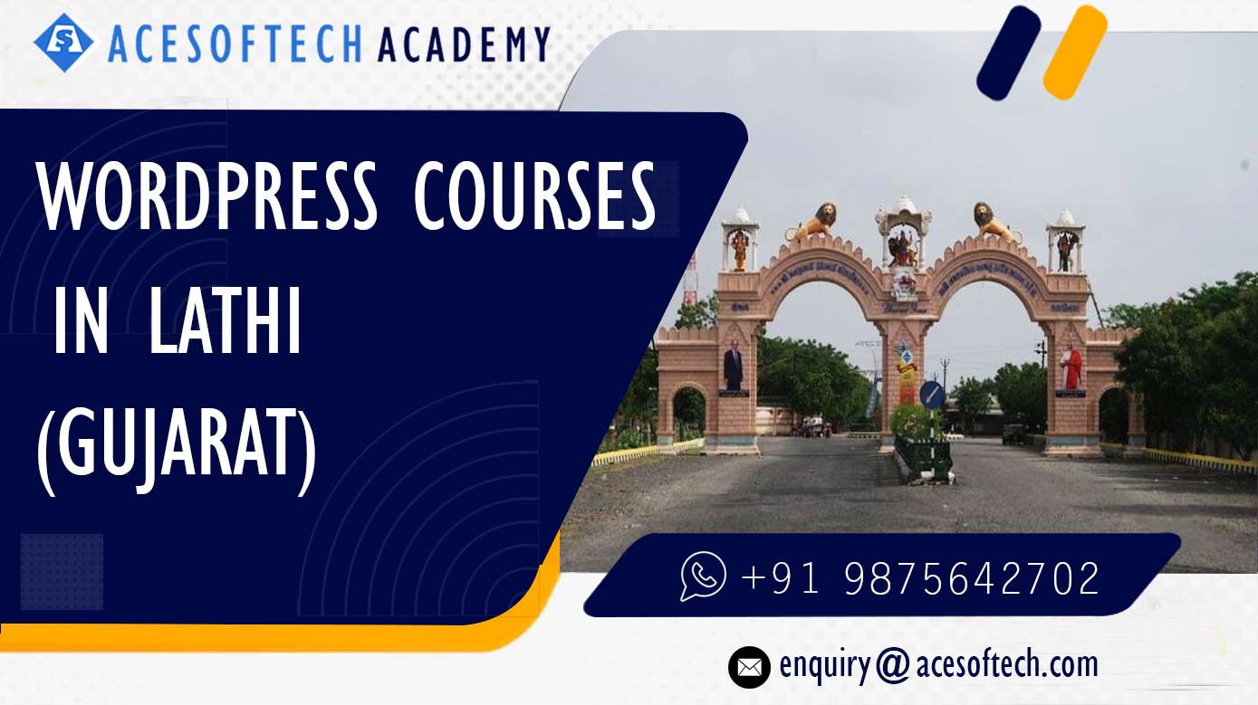 WordPress Course Training Institue in Lathi