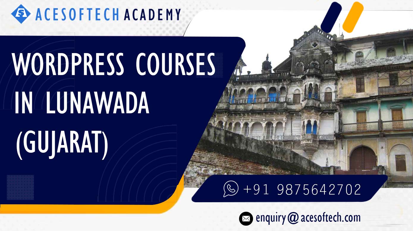 WordPress Course Training Institue in Lunawada