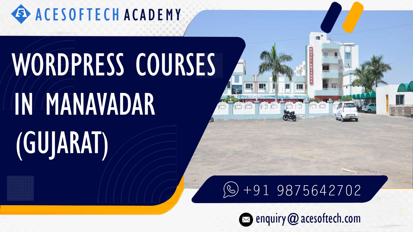 WordPress Course Training Institue in Manavadar