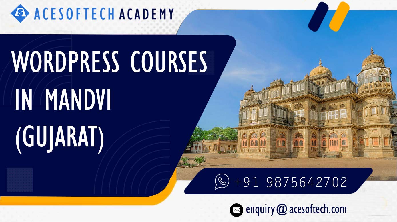 WordPress Course Training Institue in Mandvi