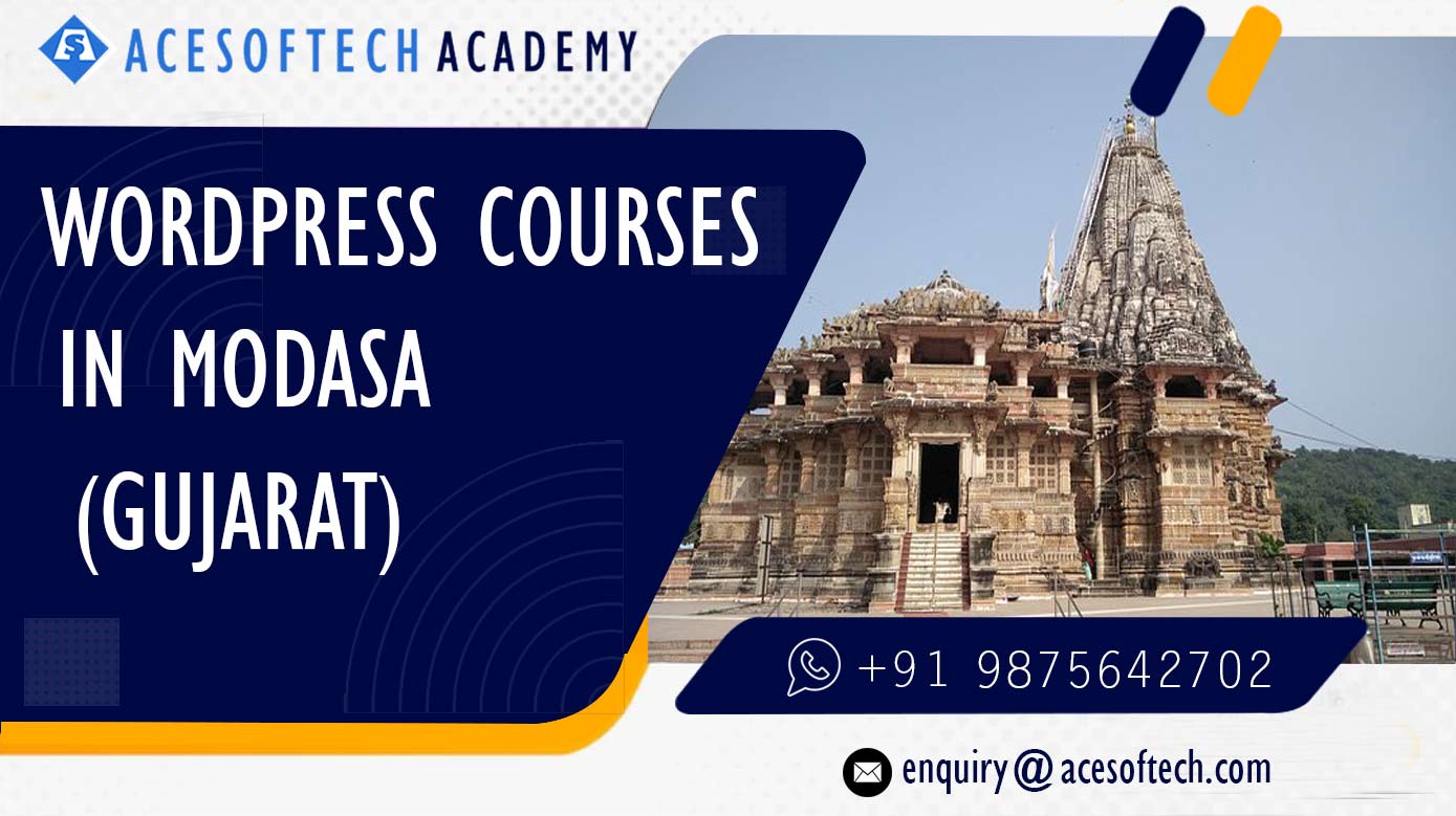 WordPress Course Training Institue in Modasa