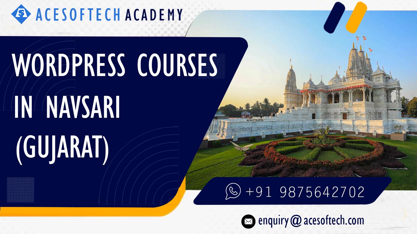 WordPress Course Training Institue in Navsari
