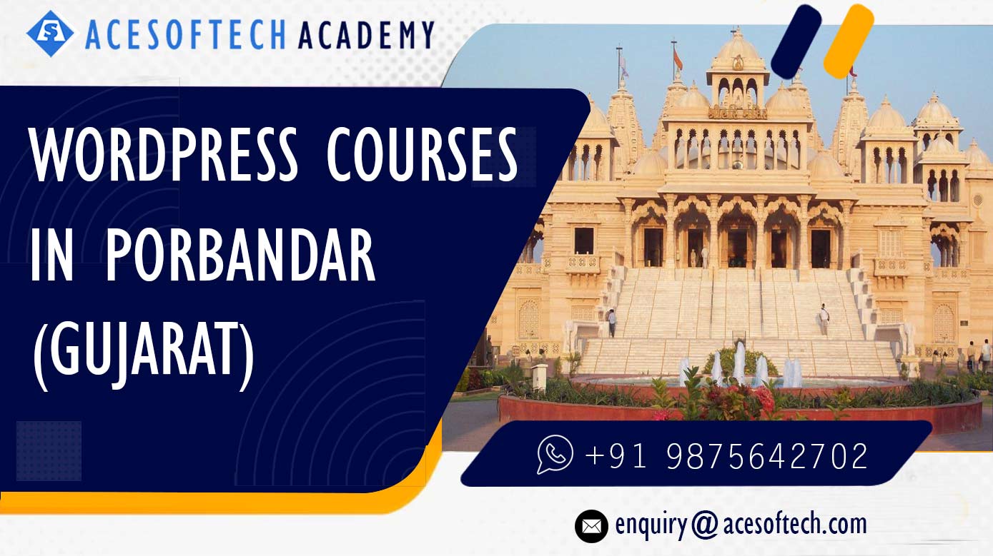 WordPress Course Training Institue in Porbandar