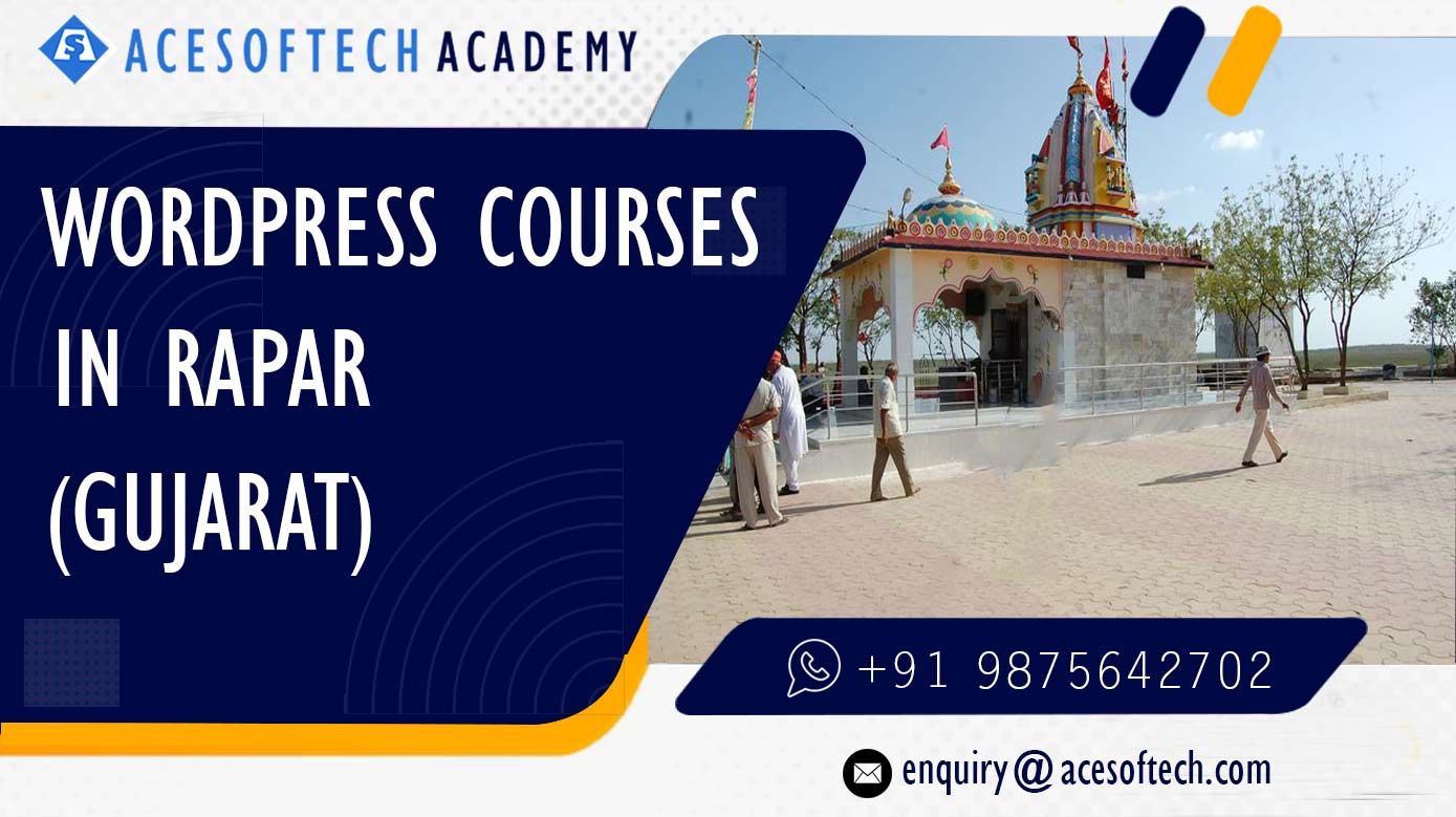 WordPress Course Training Institue in Rapar