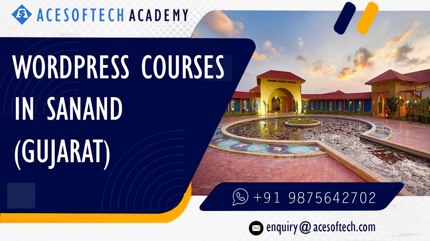 WordPress Course Training Institue in Sanand