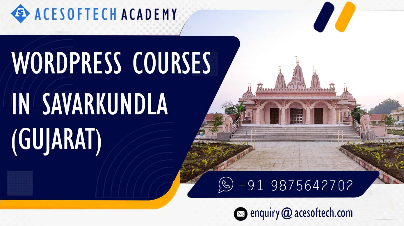 WordPress Course Training Institue in Savarkundla
