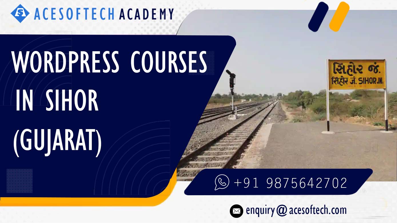 WordPress Course Training Institue in Sihor