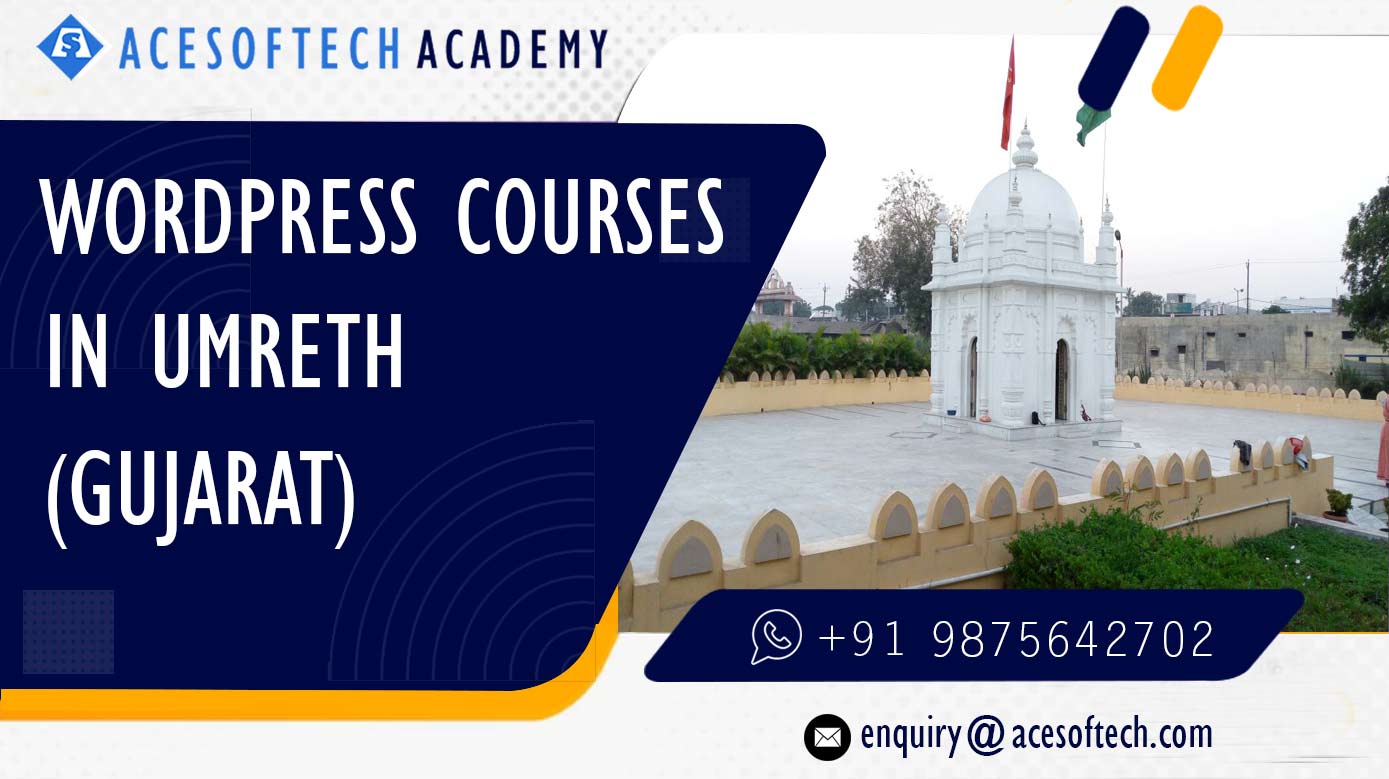 WordPress Course Training Institue in Umreth