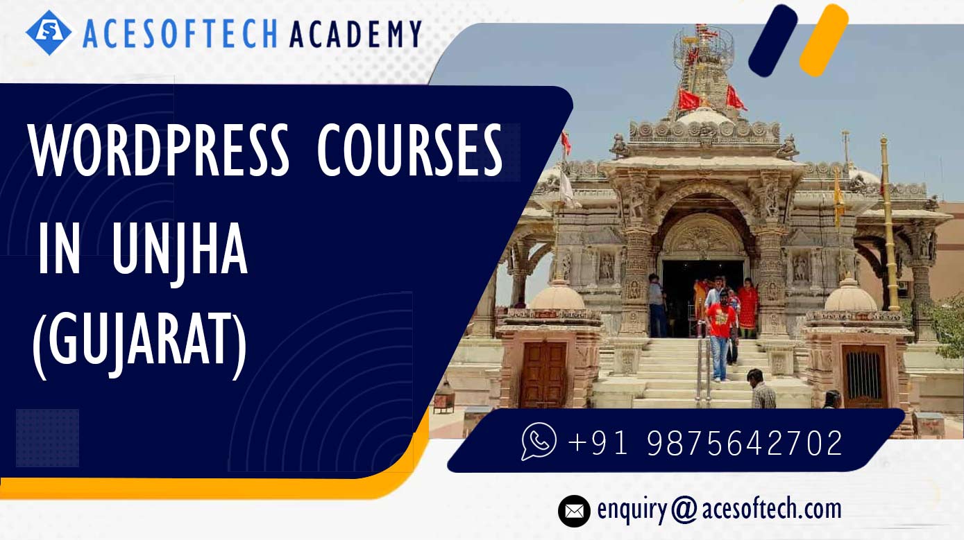 WordPress Course Training Institue in Unjha