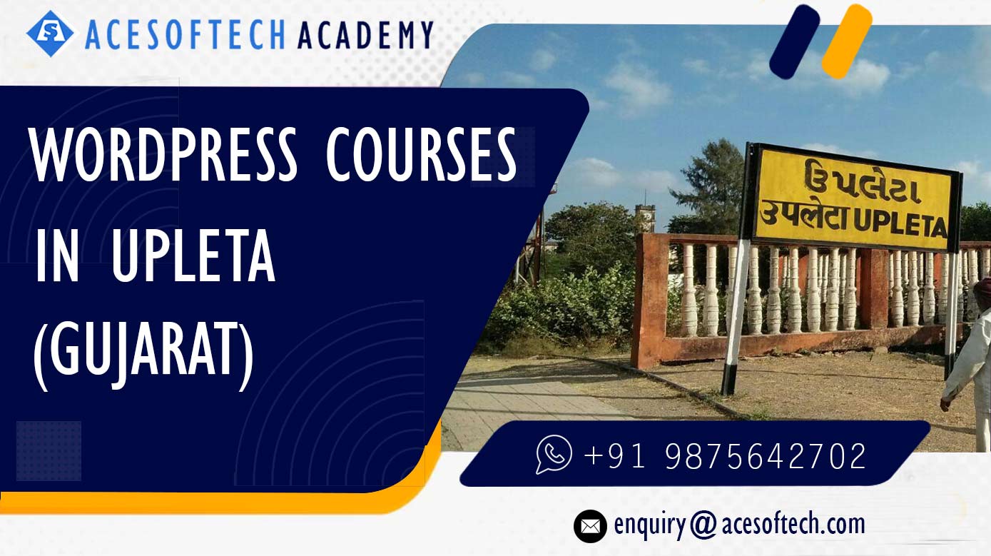 WordPress Course Training Institue in Upleta