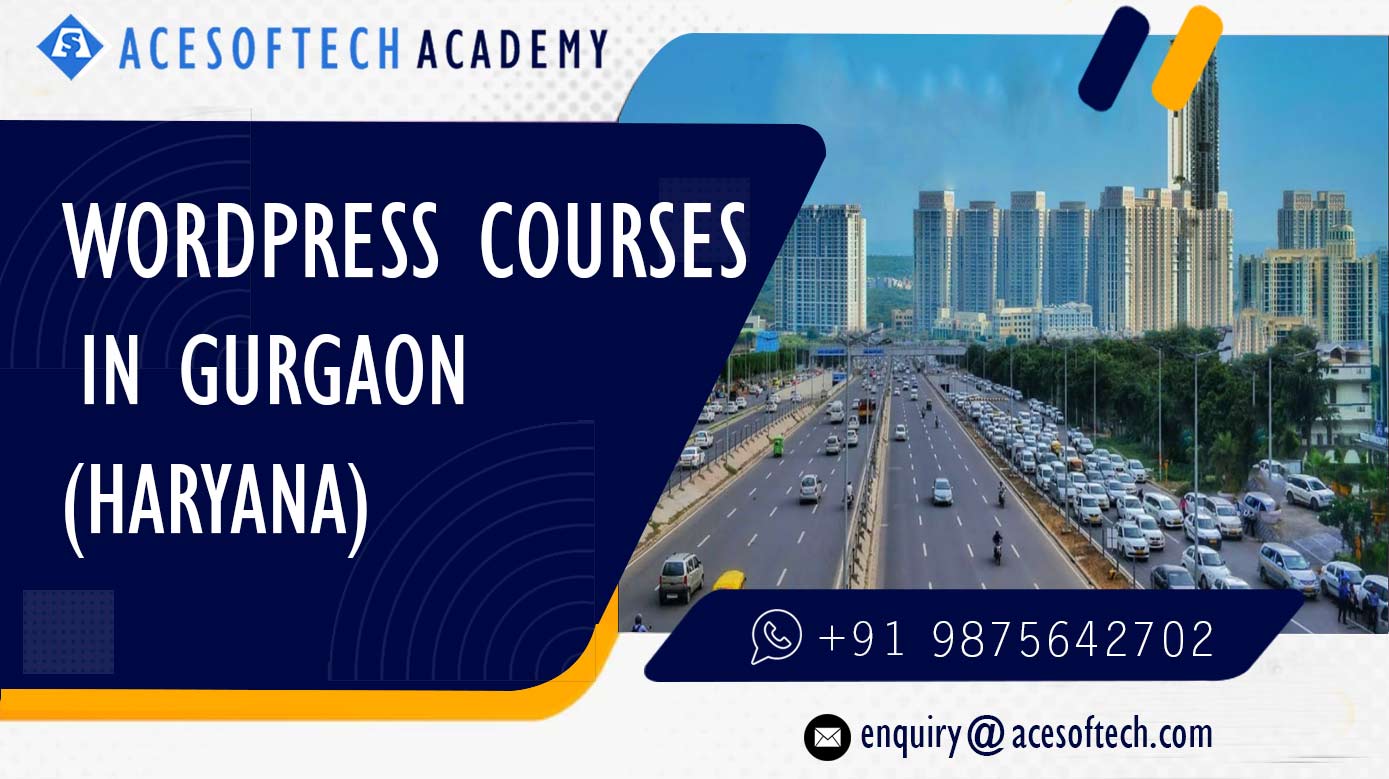 WordPress Course Training Institue in Gurgaon