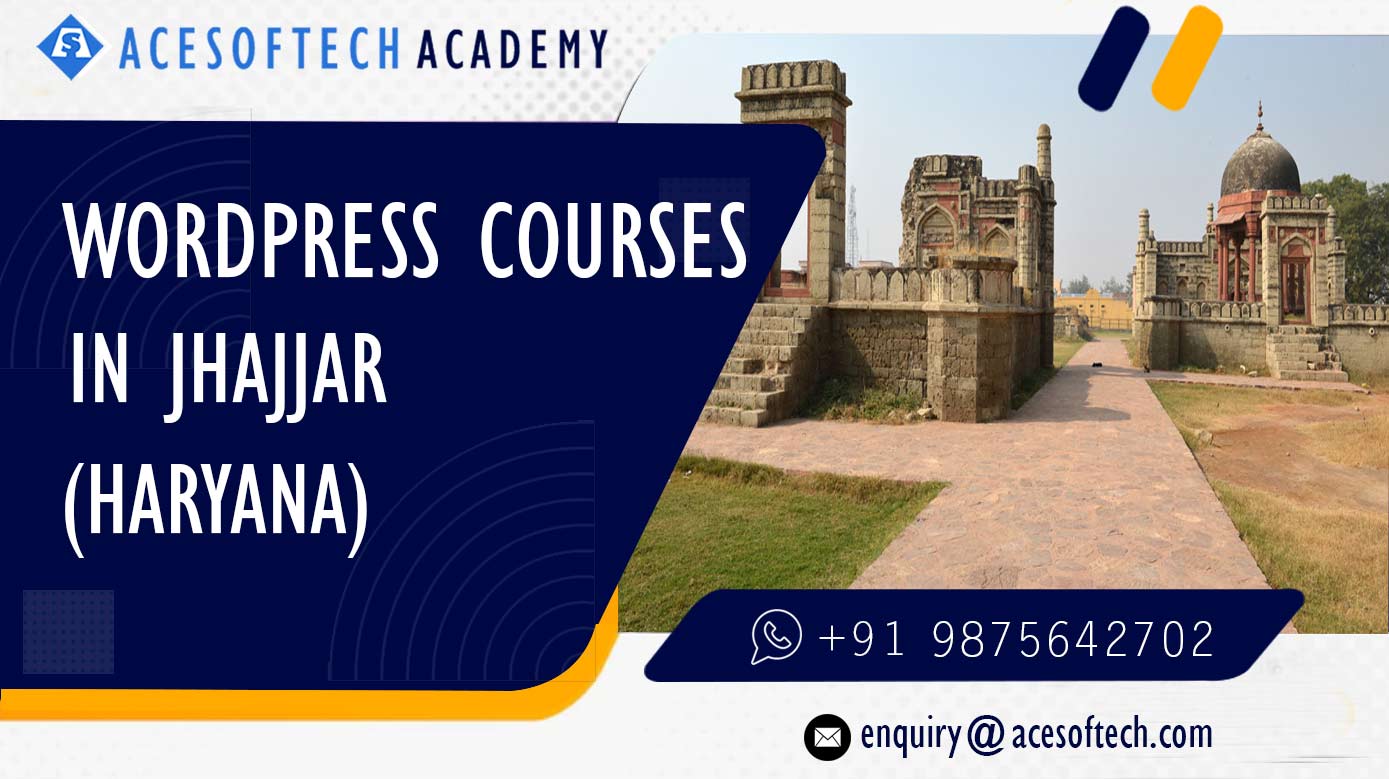 WordPress Course Training Institue in Jhajjar